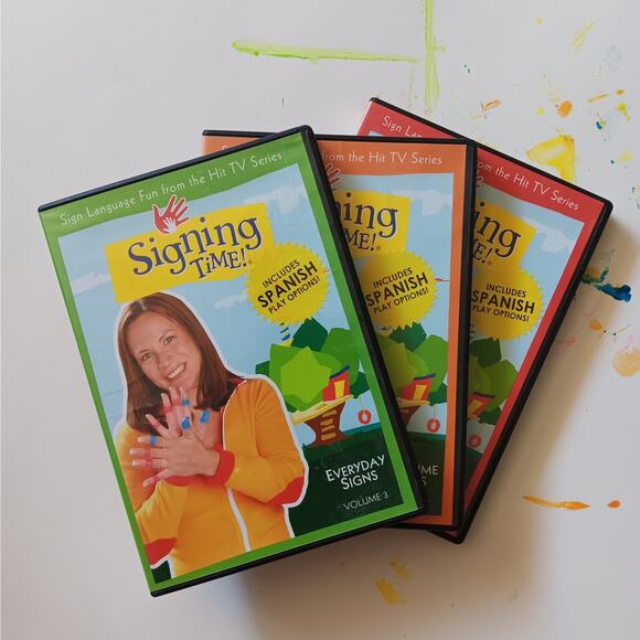 Signing Time Sign Language DVD set - Picture 7 of 7